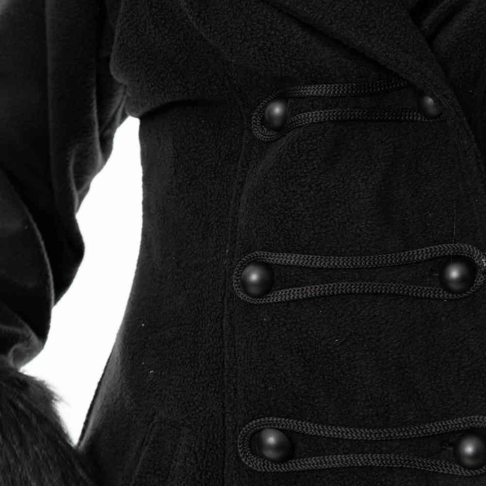 Poizen Industries - Eirwen Winter coat - Black